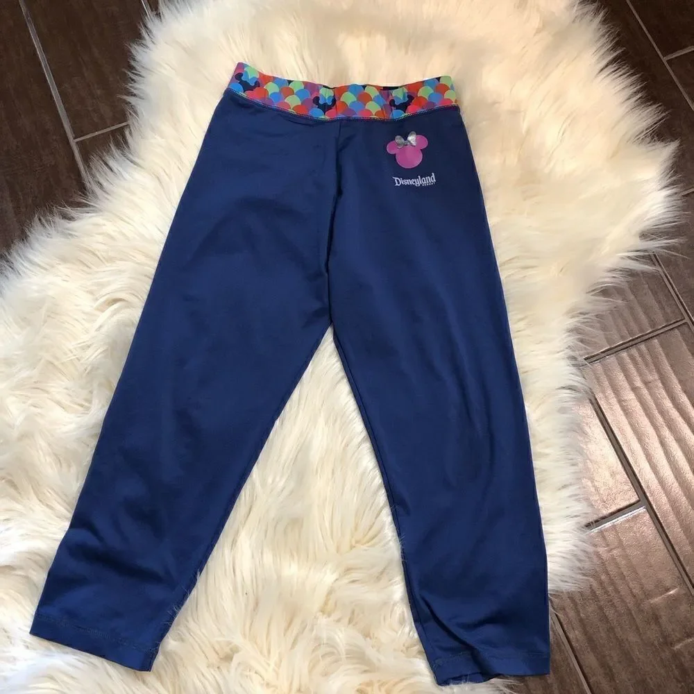 Disneyland resort girls cropped leggings XL